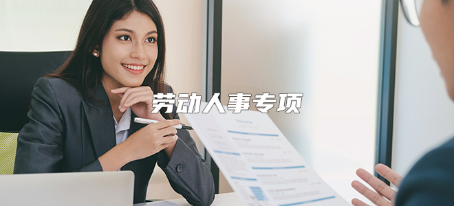 劳动人事专项服务 
