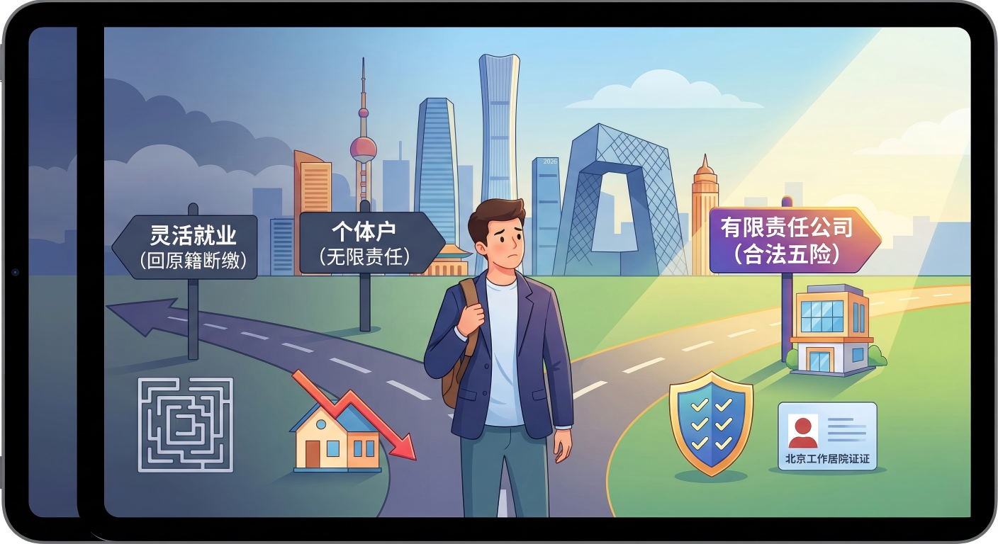 北漂离职后如何为自己缴纳北京连续社保？（千万别踩这两个坑！）