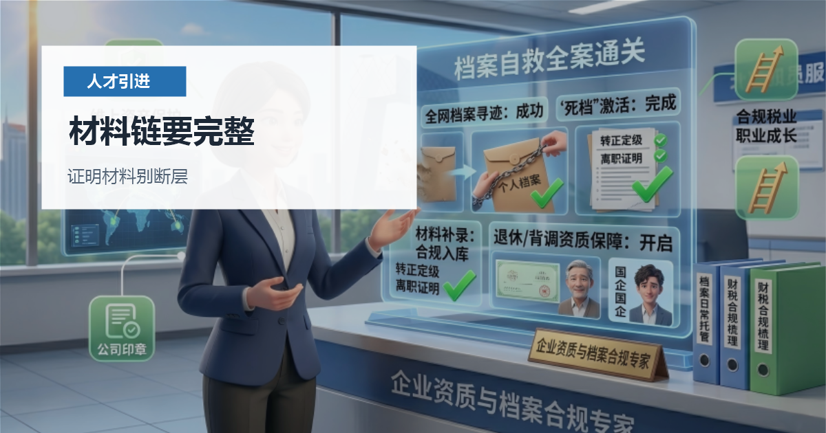 北京北京人才引进申报材料链要完整配图