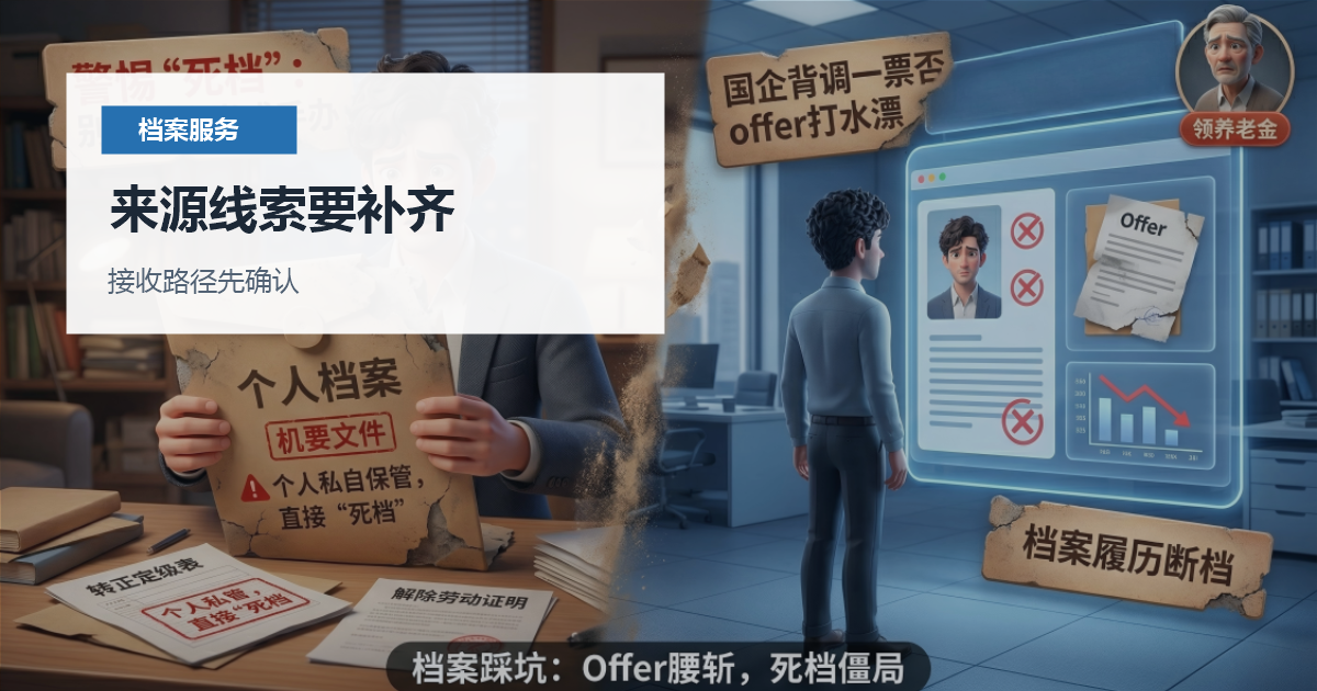 北京北京档案转递记录断层补救来源线索要补齐配图