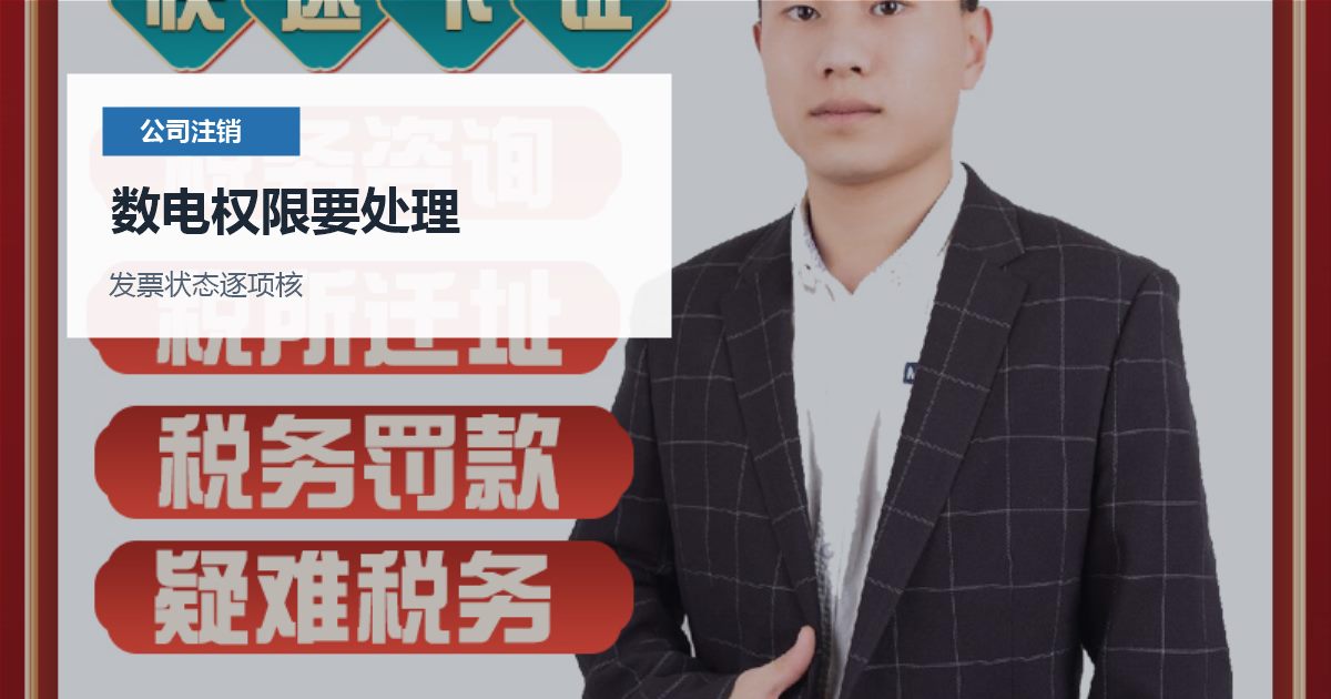 北京北京公司注销前发票和开票权限处理数电权限要处理配图
