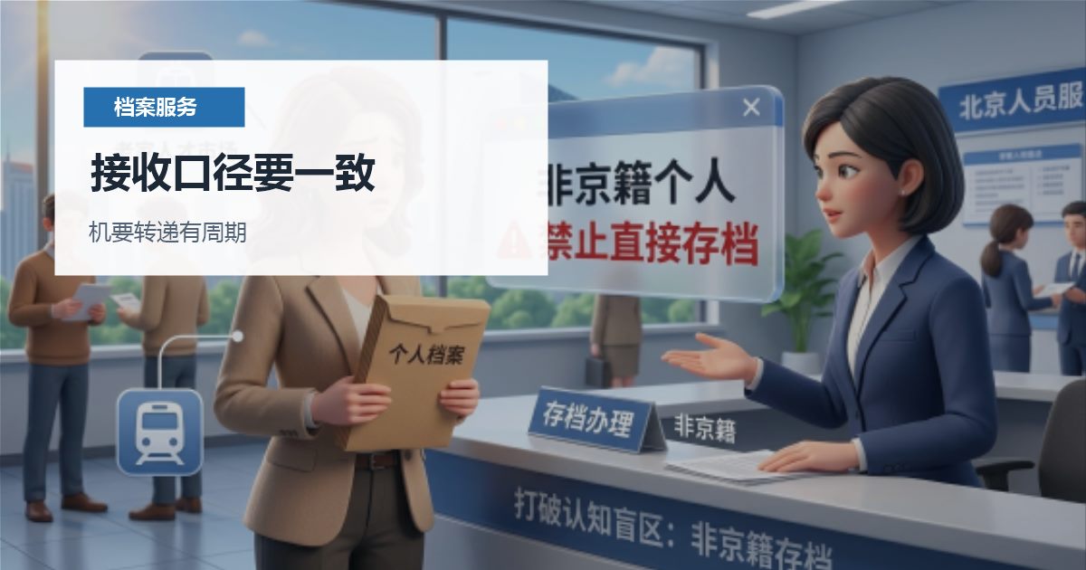 北京北京档案调档函开出后未到档处理接收口径要一致配图