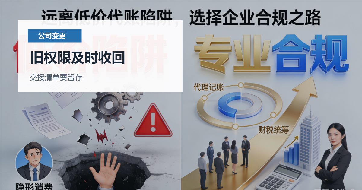 北京北京公司法人变更后税务银行权限同步旧权限及时收回配图