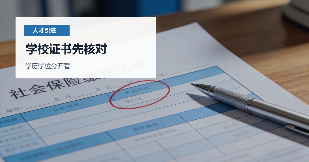 北京北京人才引进学历认证查不到处理学校证书先核对配图