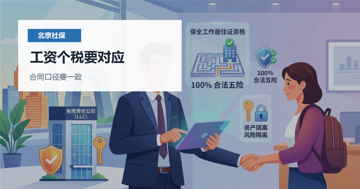 北京北京社保缴费基数调整和工作居住证续签工资个税要对应配图