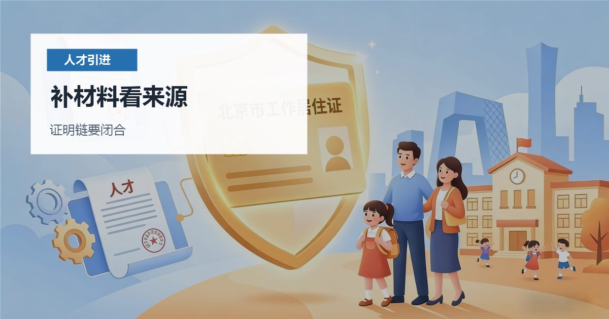 北京北京人才引进档案缺材料和调档补救补材料看来源配图