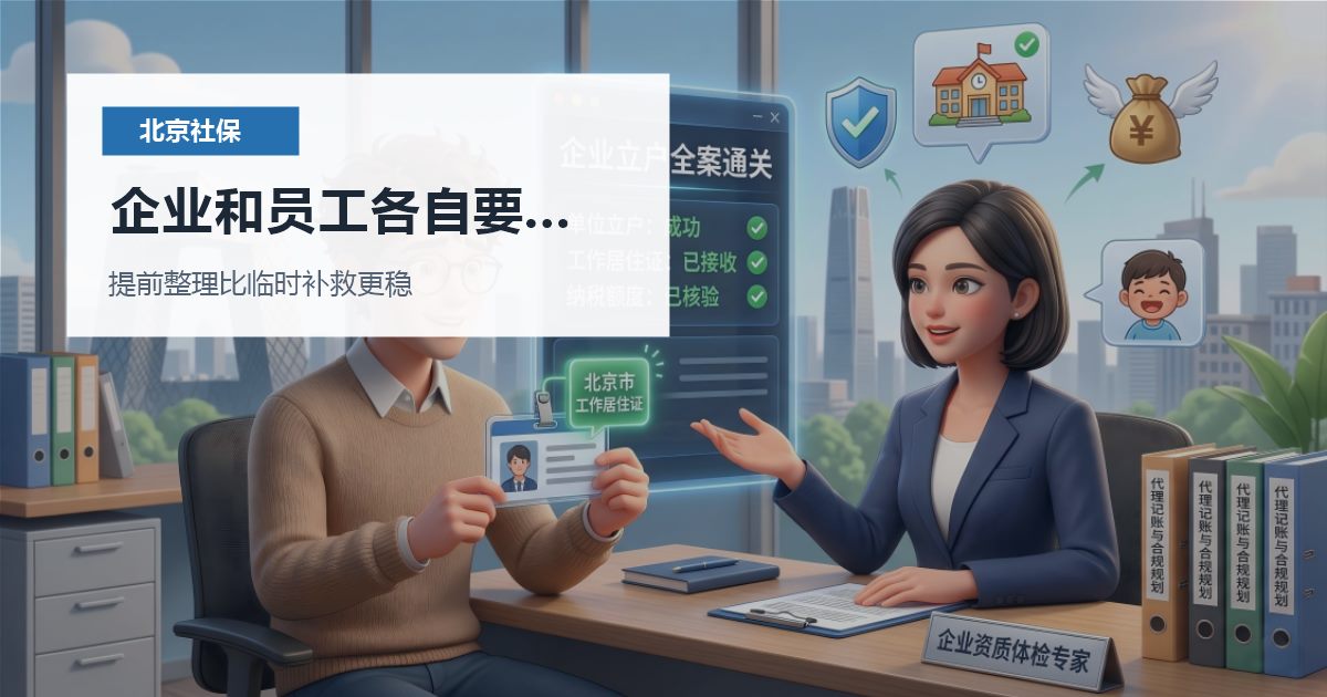 北京北京社保个税换工作期间工资由第三方发放企业和员工各自要留什么证据配图
