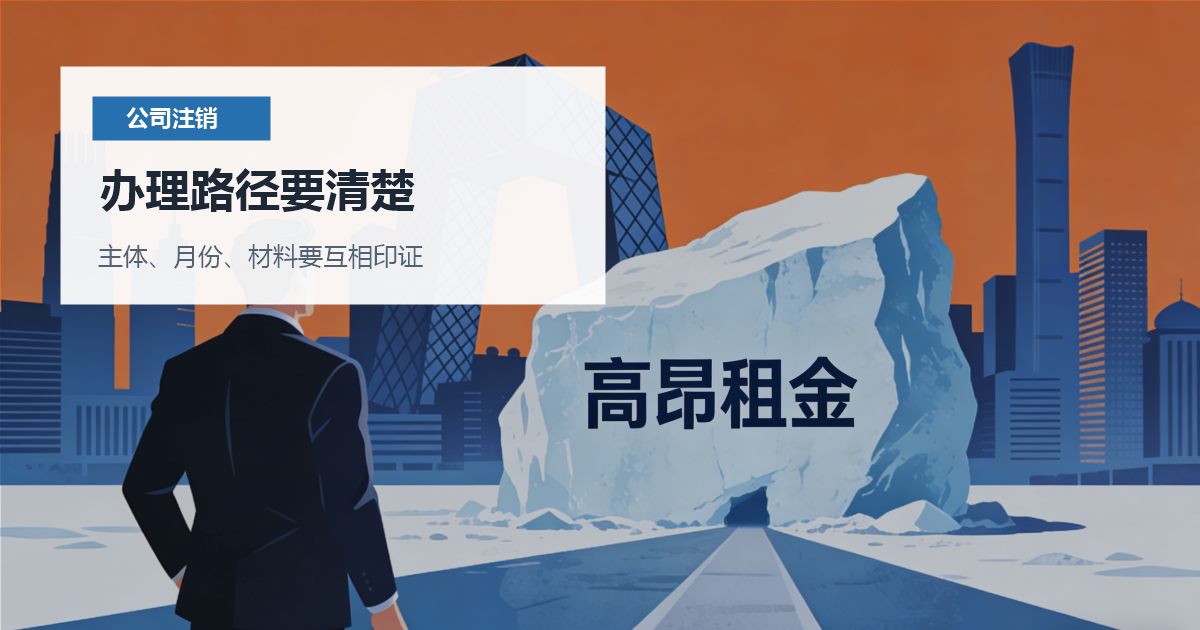 北京北京公司注销账本找不到了办理路径要清楚配图