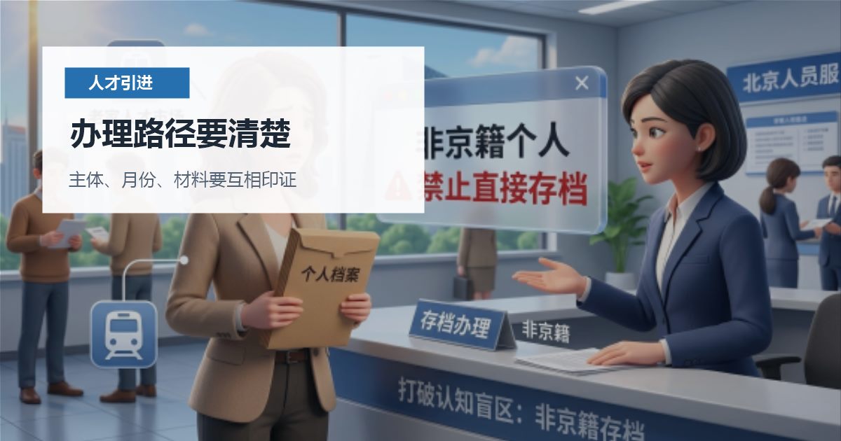 北京北京人才引进个税收入波动很大办理路径要清楚配图