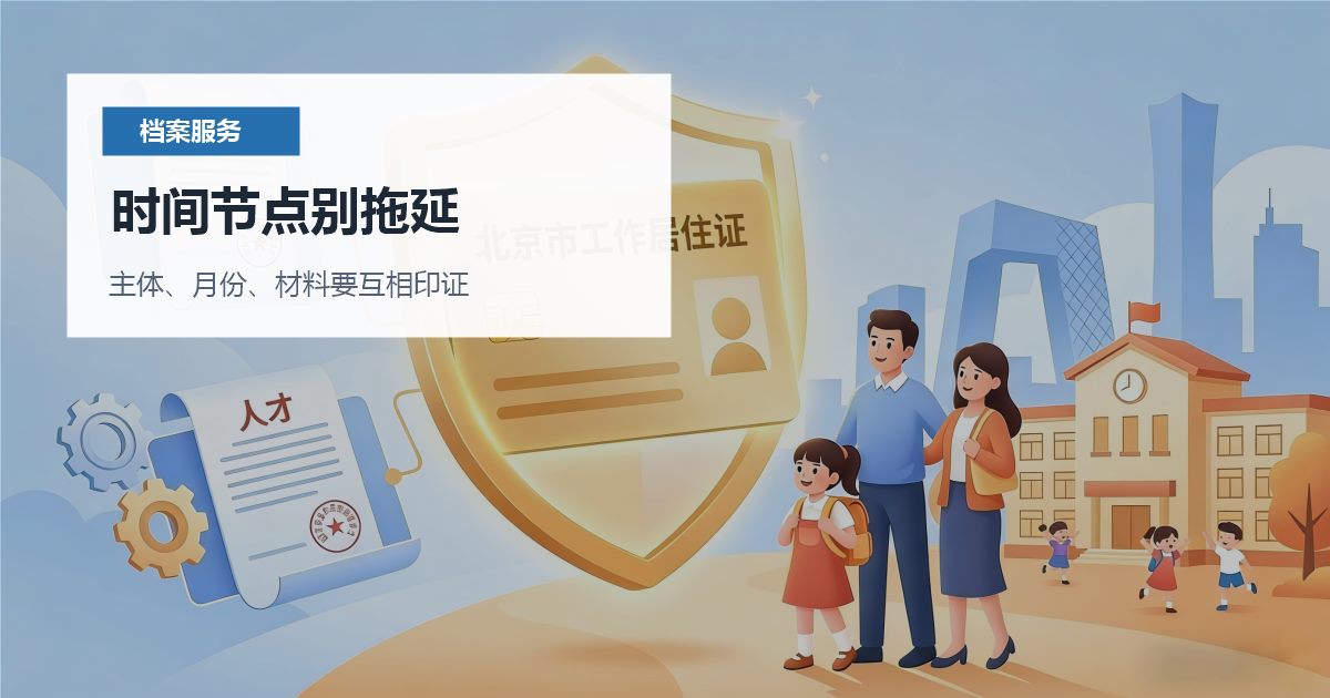北京北京个人档案存档证明内容不符合接收要求时间节点别拖延配图