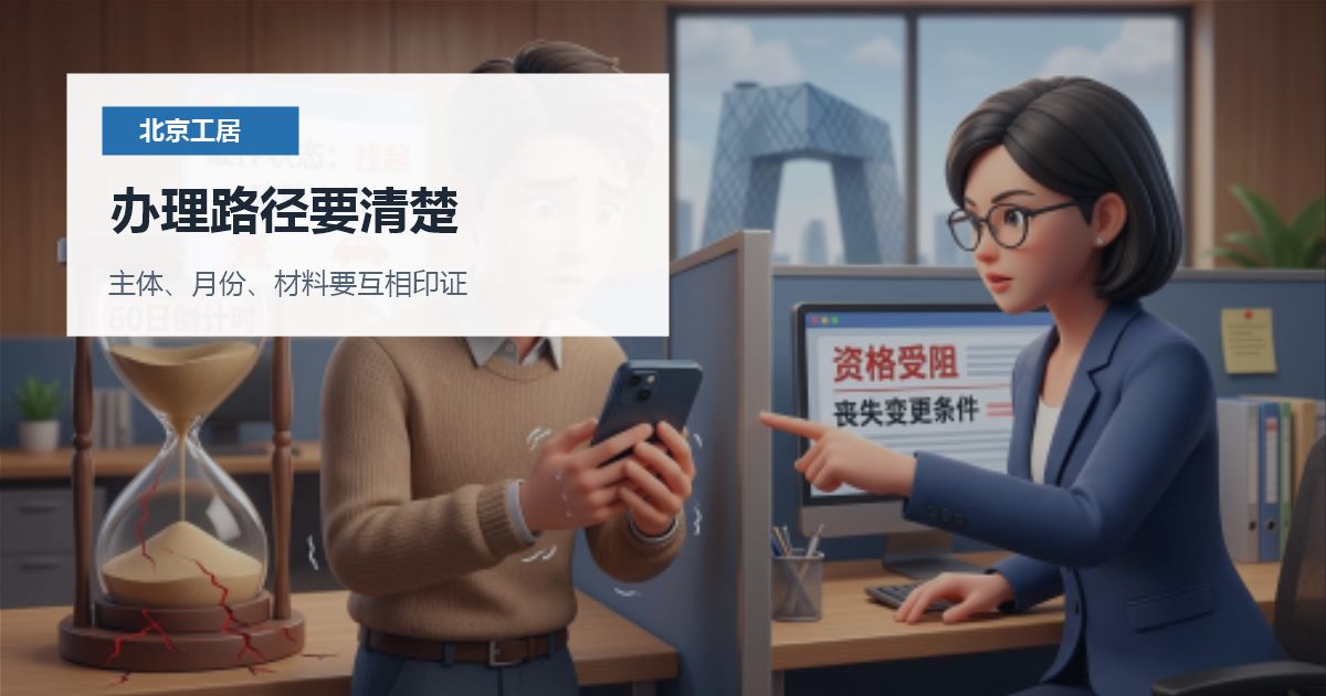 北京北京工作居住证临近到期才发现学历材料缺项办理路径要清楚配图