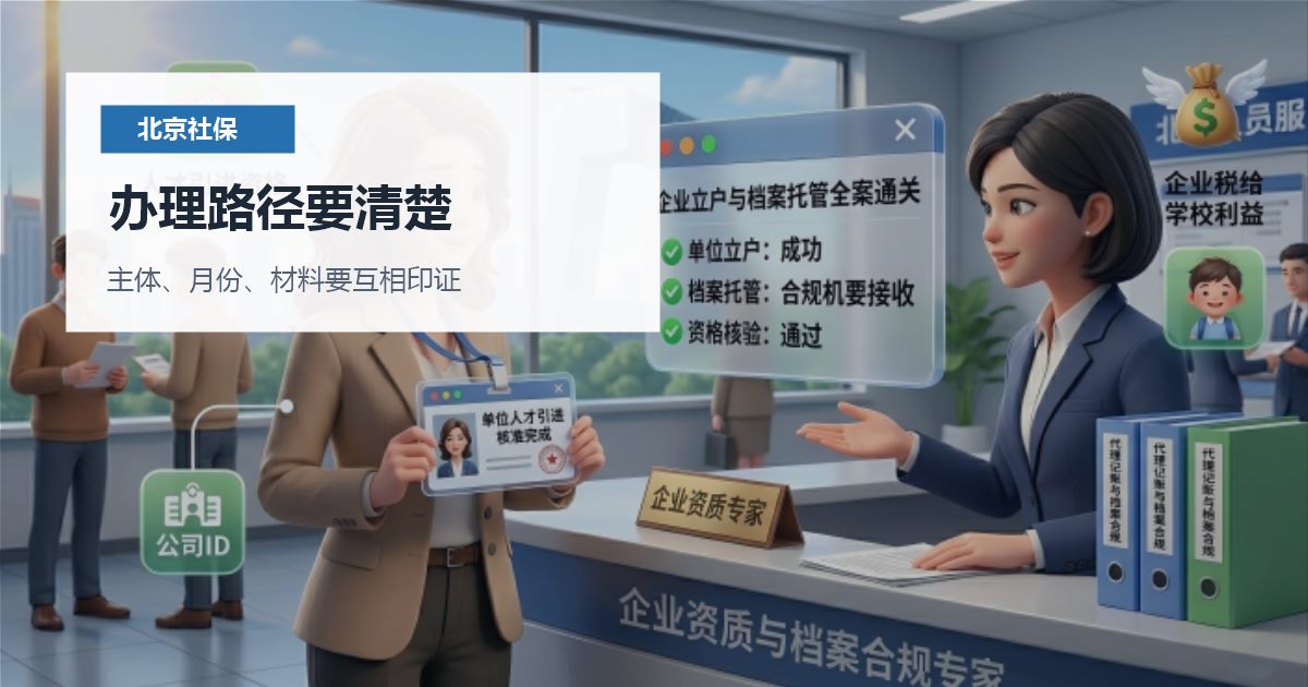 北京北京社保个税社保缴费单位名称变过办理路径要清楚配图