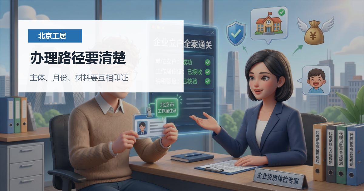 北京北京工作居住证系统里单位关系和实际入职不一致办理路径要清楚配图