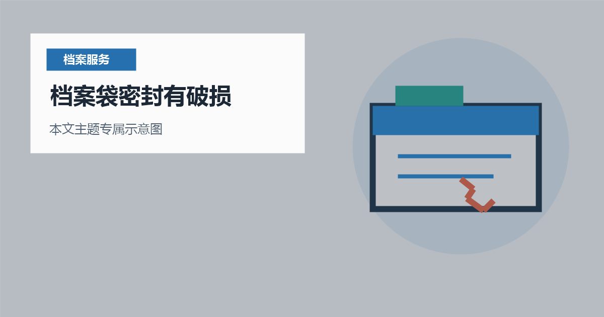 北京个人档案档案袋密封有破损，提交前还有哪些坑要避开？