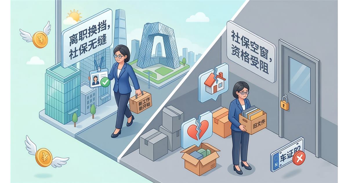北京社保个税新单位增员晚了一个月，材料怎么解释更稳？